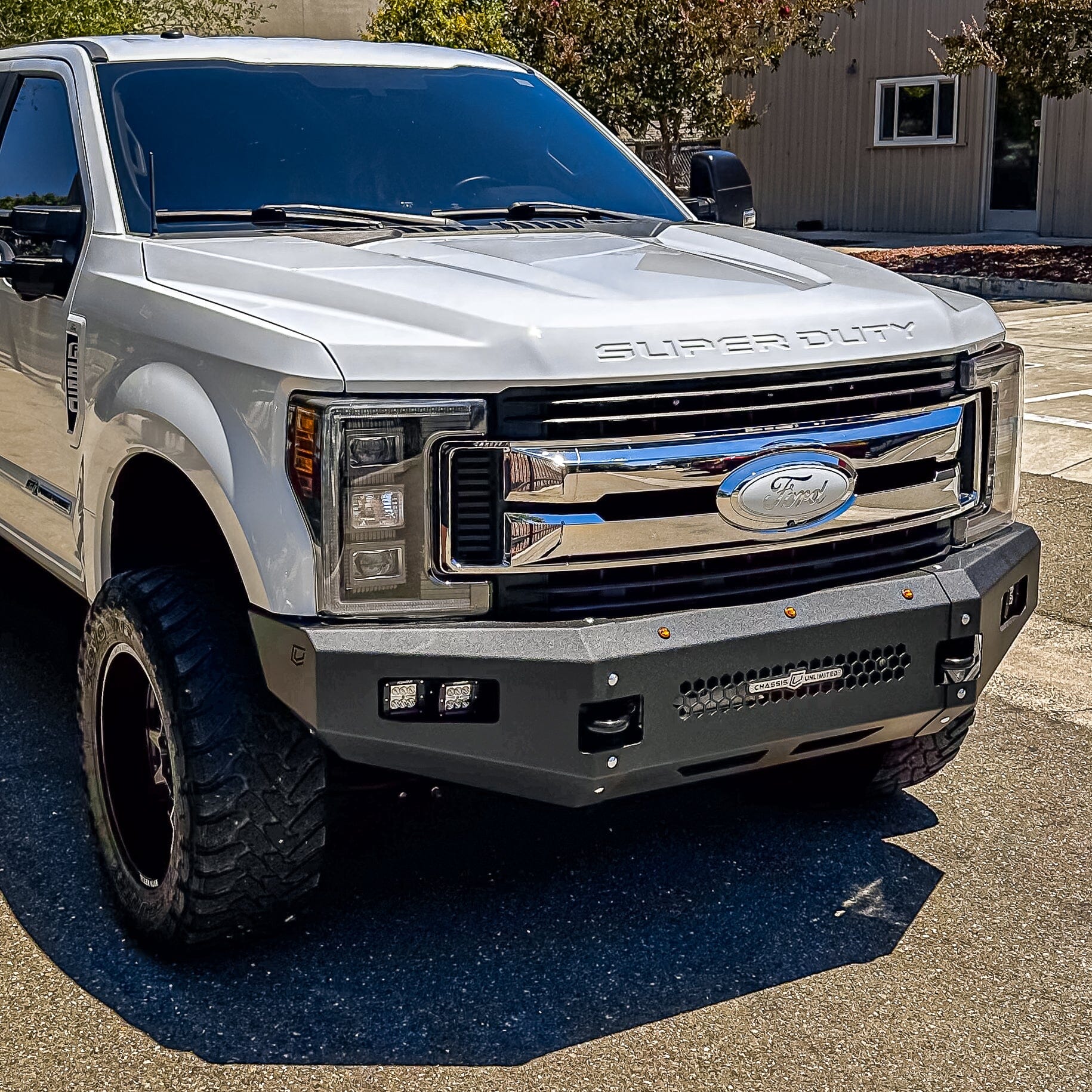 Chassis Unlimited Inc. 2017-2022 FORD SUPERDUTY F250/F350 FUEL SERIES FRONT BUMPER