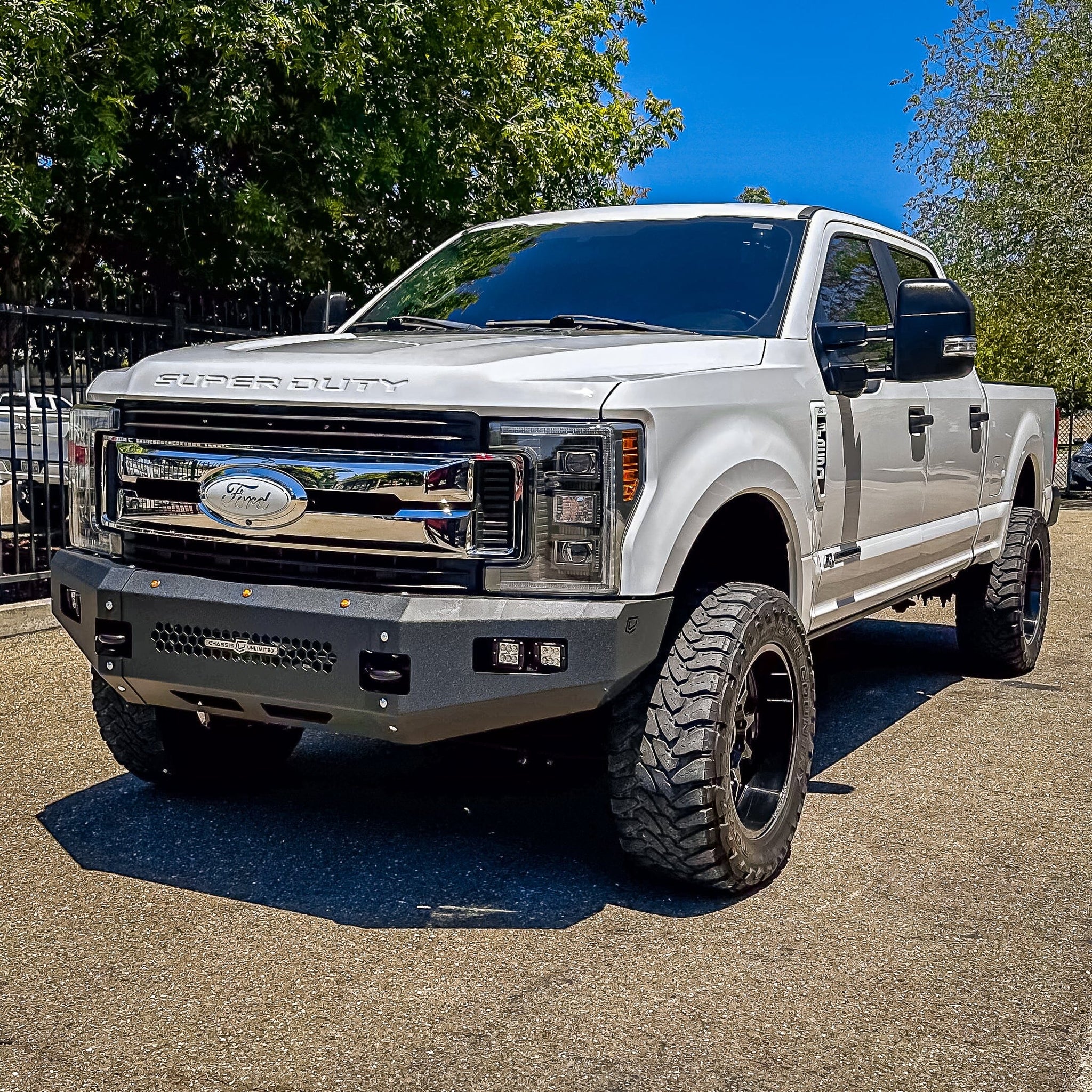 Chassis Unlimited Inc. 2017-2022 FORD SUPERDUTY F250/F350 FUEL SERIES FRONT BUMPER