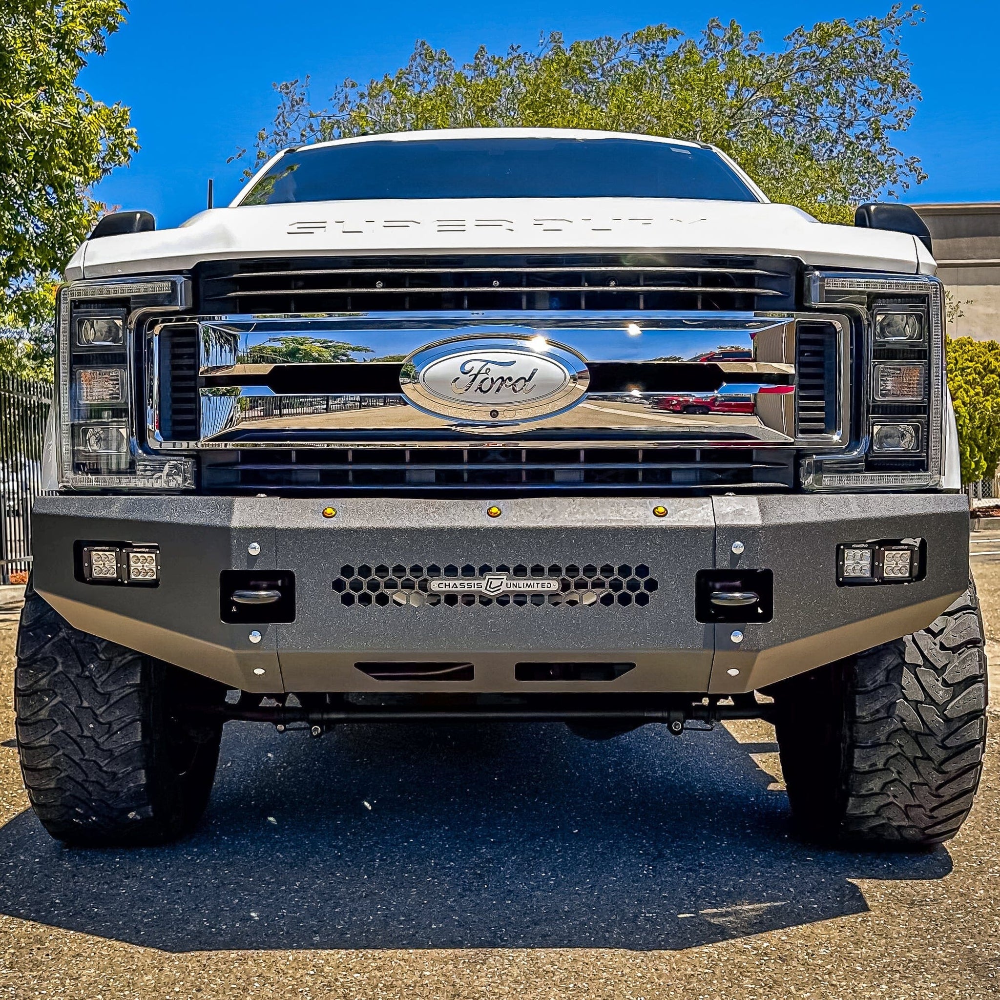 Chassis Unlimited Inc. 2017-2022 FORD SUPERDUTY F250/F350 FUEL SERIES FRONT BUMPER