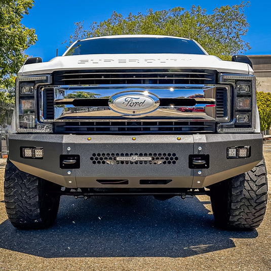 Chassis Unlimited Inc. 2017-2022 FORD SUPERDUTY F250/F350 FUEL SERIES FRONT BUMPER