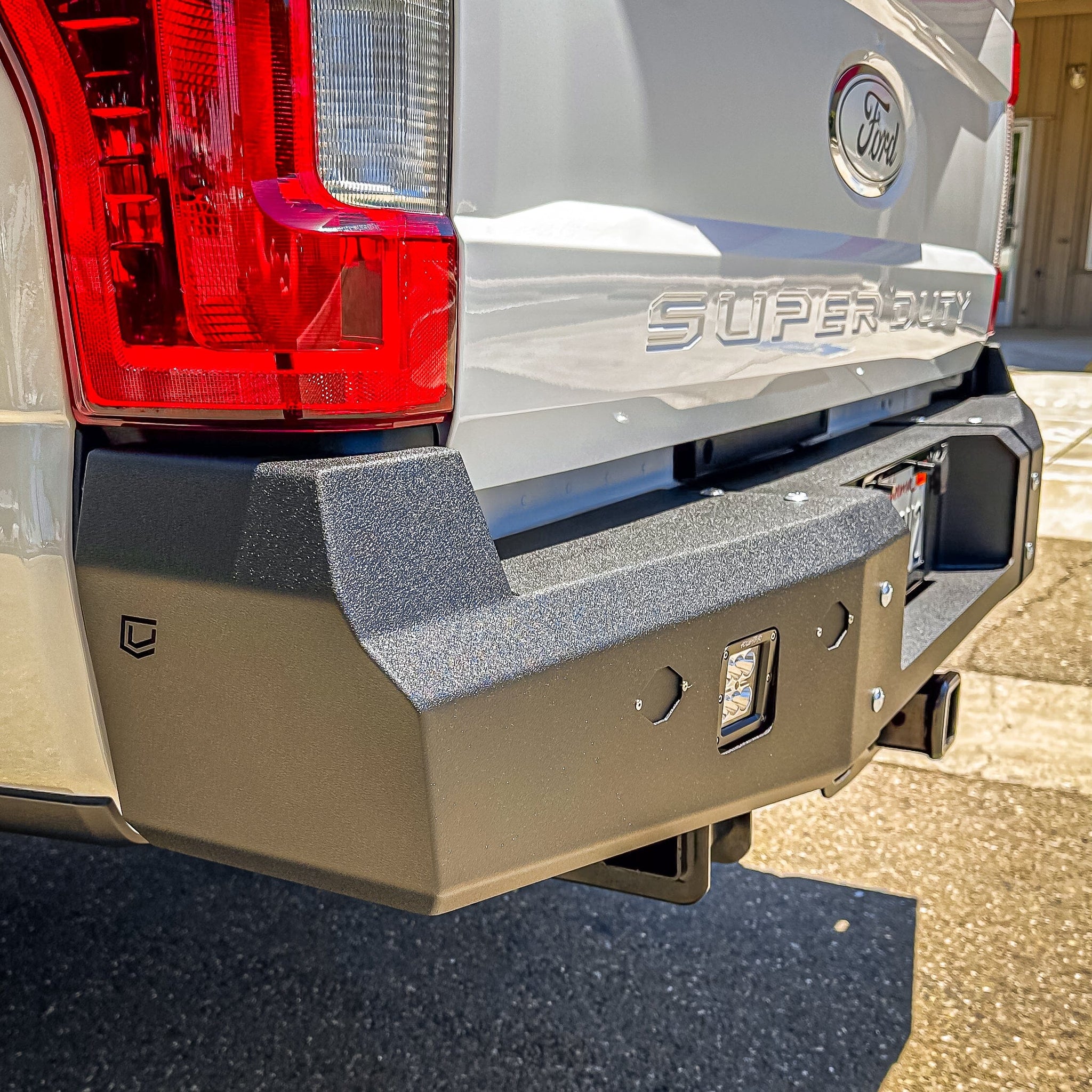 Chassis Unlimited Inc. 2017-2022 FORD SUPERDUTY F250/F350 FUEL SERIES REAR BUMPER