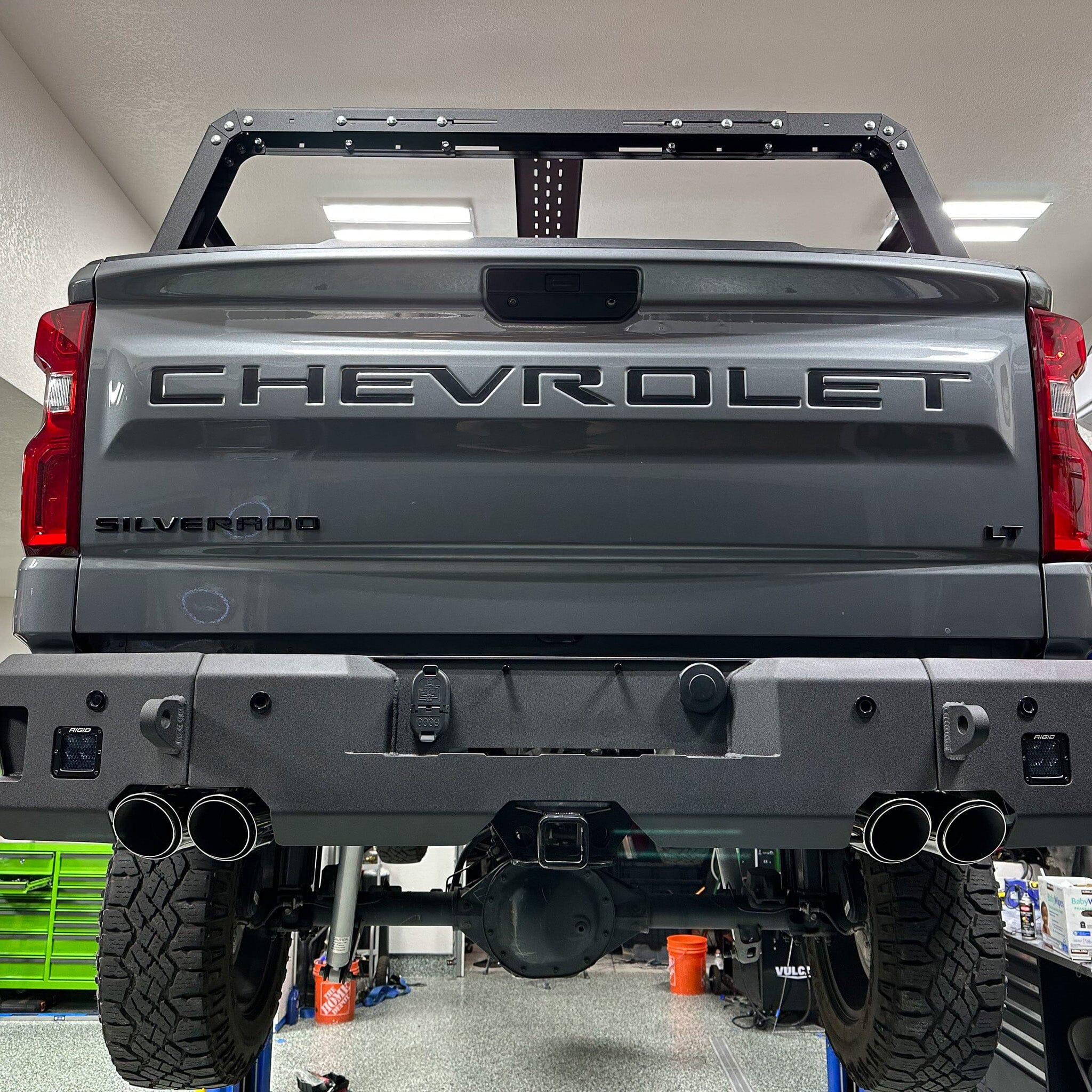 Chassis Unlimited Inc. 2019-2024 GMC/CHEVY 1500 ATTITUDE REAR BUMPER