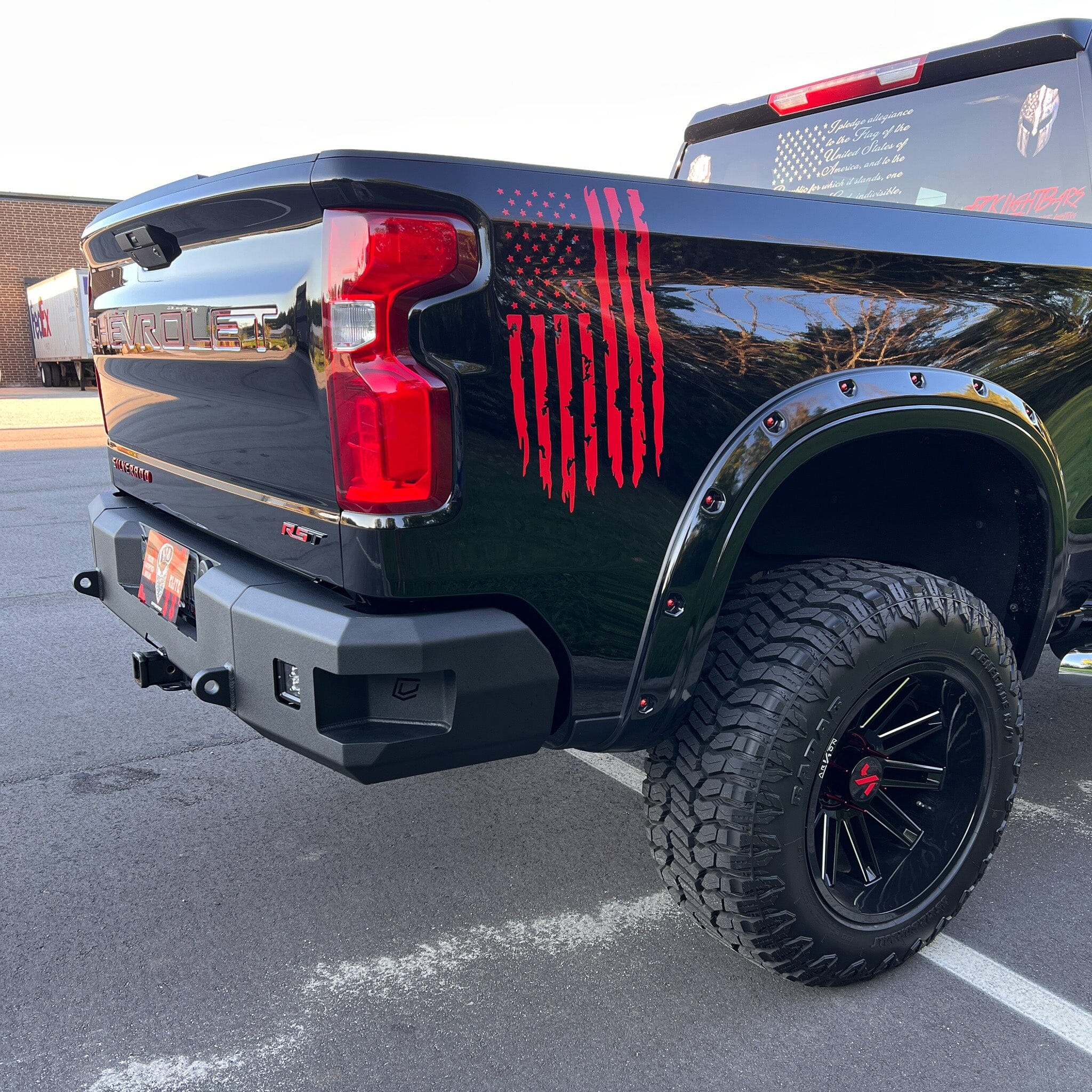 Chassis Unlimited Inc. 2019-2024 GMC/CHEVY 1500 ATTITUDE REAR BUMPER