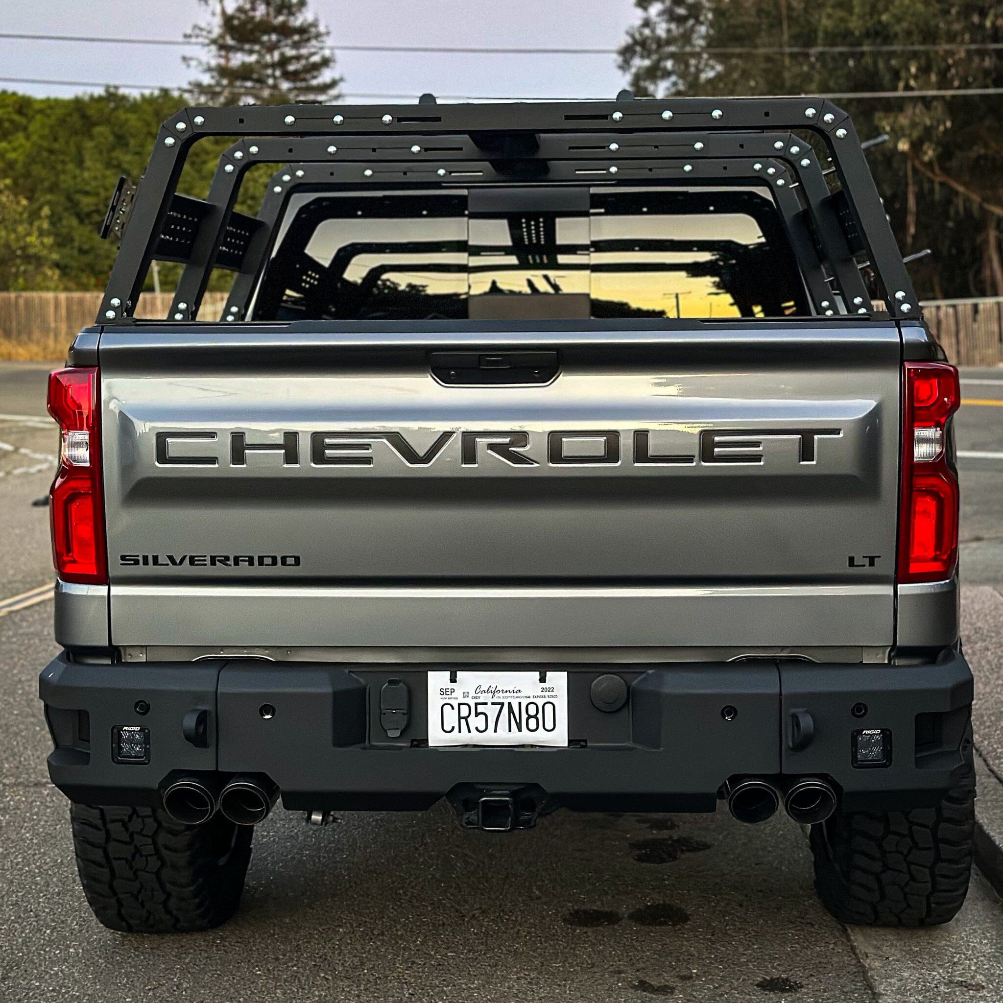 Chassis Unlimited Inc. 2019-2024 GMC/CHEVY 1500 ATTITUDE REAR BUMPER