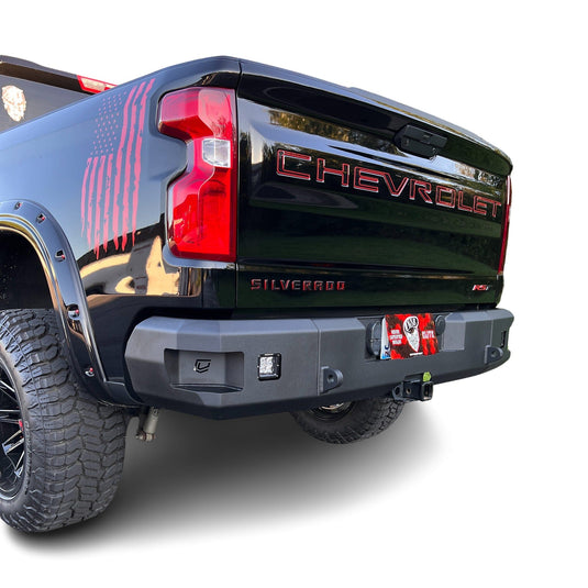 Chassis Unlimited Inc. 2019-2024 GMC/CHEVY 1500 ATTITUDE REAR BUMPER