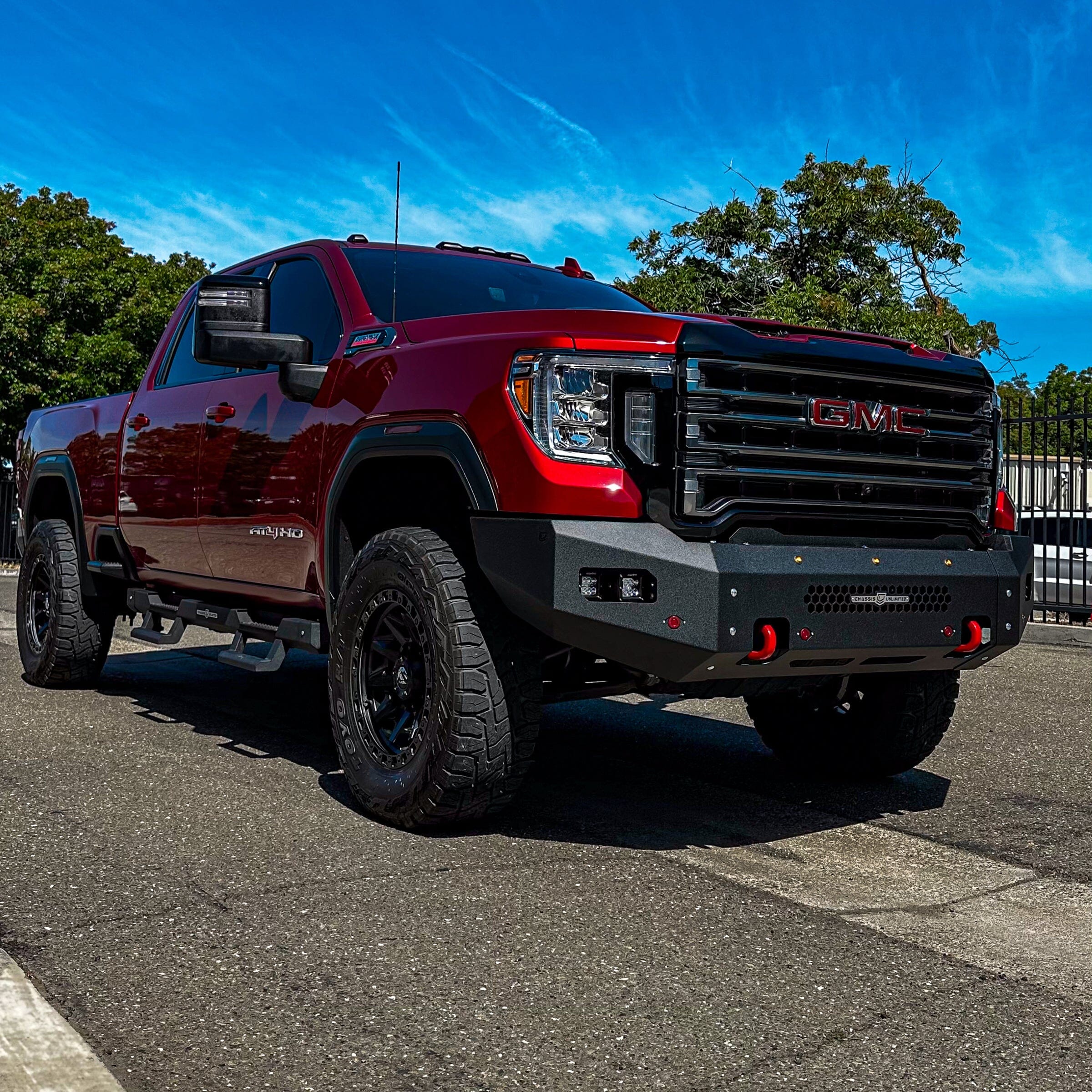 Chassis Unlimited Inc. 2020-2023 GMC SIERRA 2500/3500 FUEL SERIES FRONT BUMPER