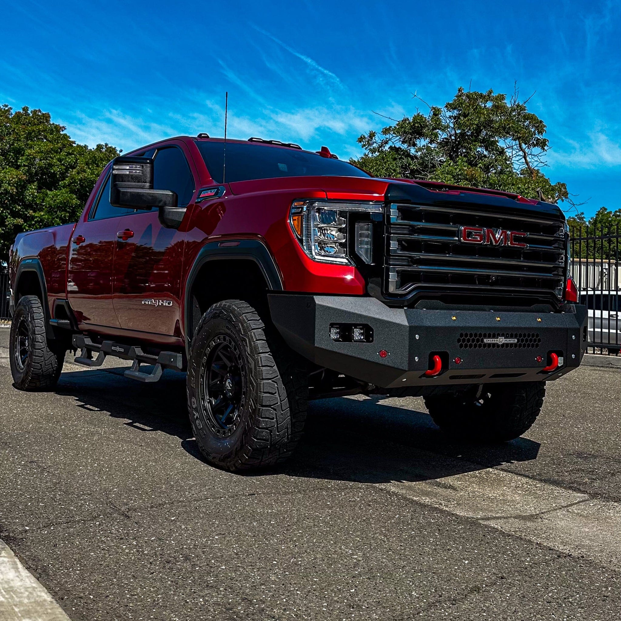 Chassis Unlimited Inc. 2020-2023 GMC SIERRA 2500/3500 FUEL SERIES FRONT BUMPER