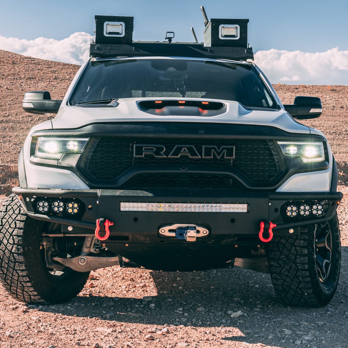 Chassis Unlimited Inc. 2021-2022 RAM TRX DIABLO FRONT WINCH BUMPER