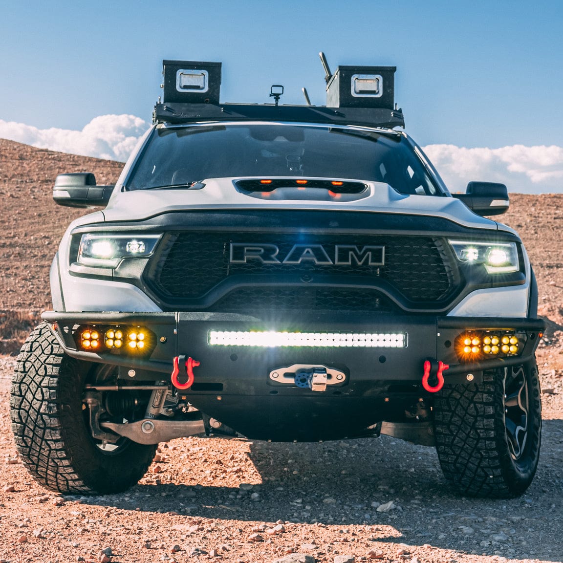 Chassis Unlimited Inc. 2021-2022 RAM TRX DIABLO FRONT WINCH BUMPER