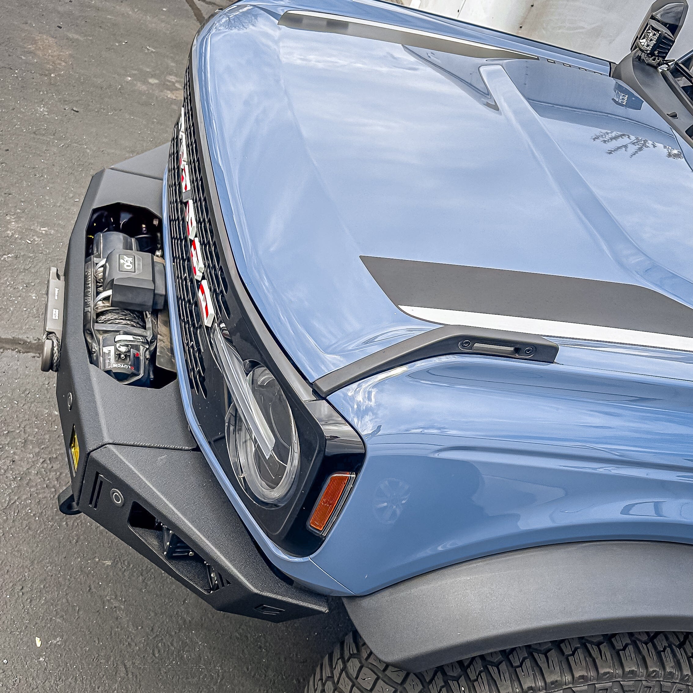 Chassis Unlimited Inc. 2021-2023 FORD BRONCO FRONT OCTANE WINCH BUMPER