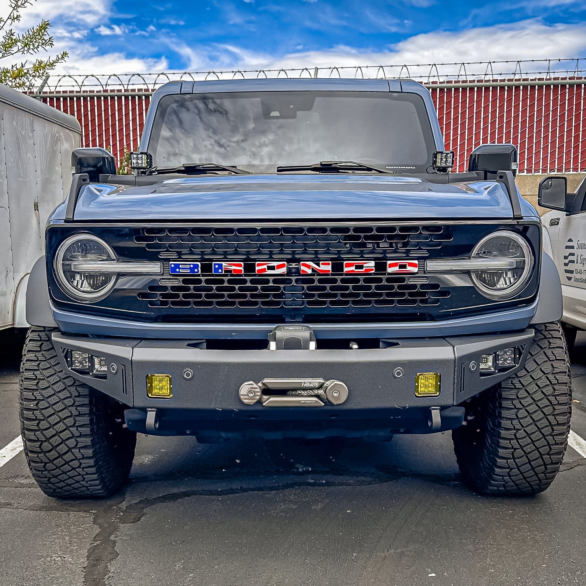 Chassis Unlimited Inc. 2021-2023 FORD BRONCO FRONT OCTANE WINCH BUMPER
