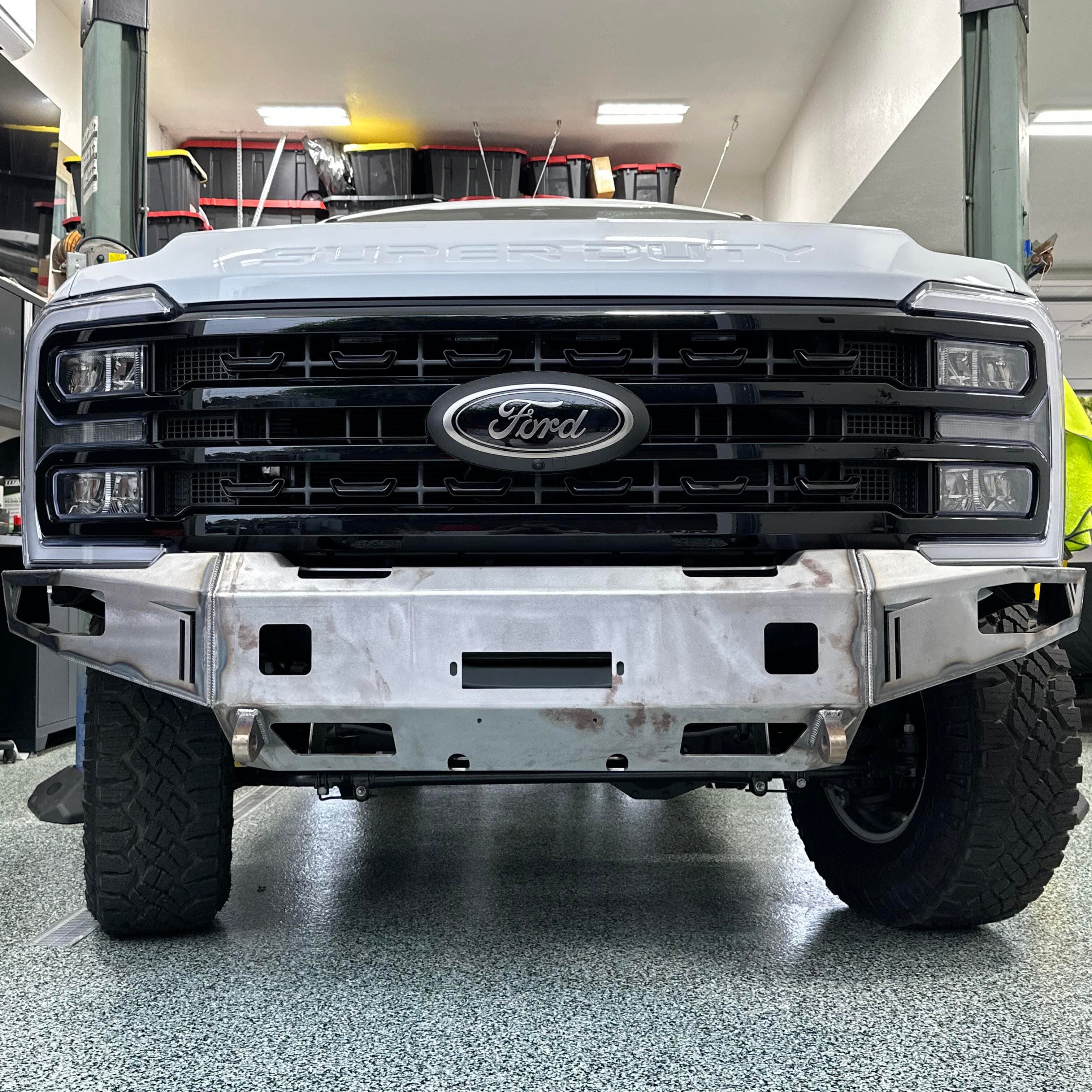 Chassis Unlimited Inc. 2023+ FORD SUPERDUTY F250/F350 OCTANE SERIES FRONT WINCH BUMPER