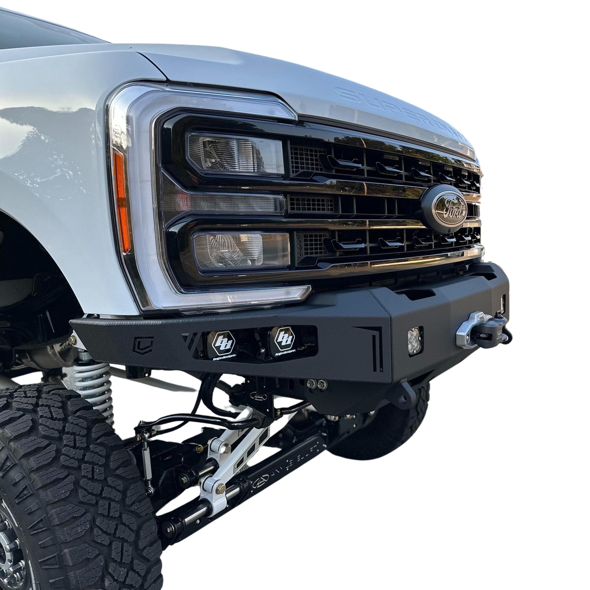 Chassis Unlimited Inc. 2023+ FORD SUPERDUTY F250/F350 OCTANE SERIES FRONT WINCH BUMPER