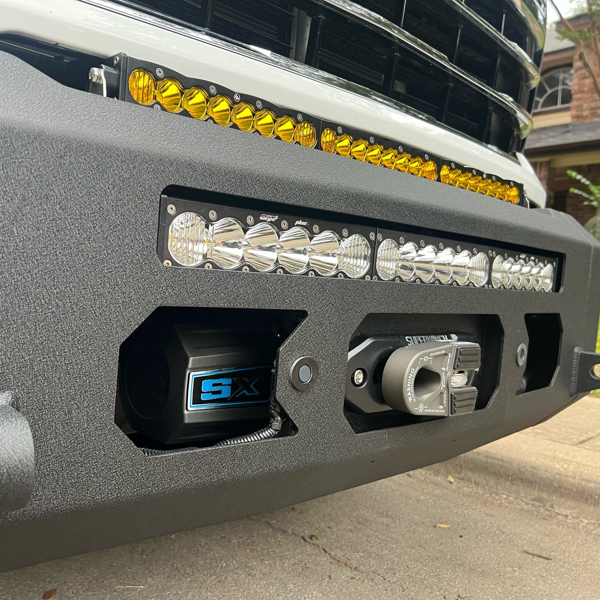 Chassis Unlimited Inc. 2024+ CHEVY SILVERADO 2500/3500 ATTITUDE FRONT WINCH BUMPER