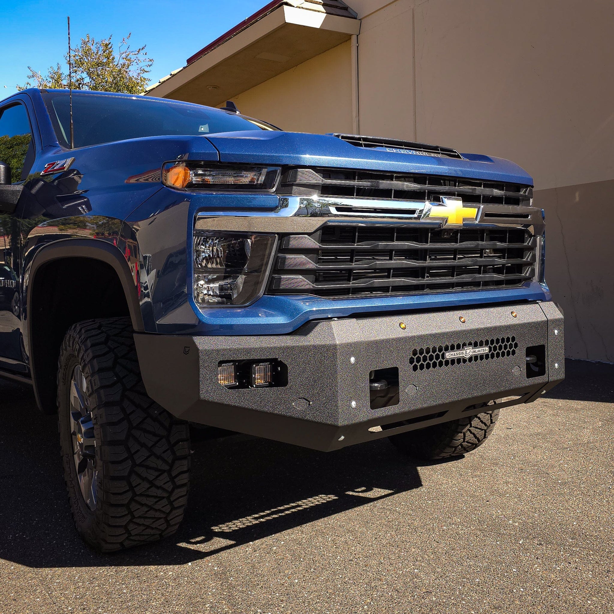 Chassis Unlimited Inc. 2024+ CHEVY SILVERADO 2500/3500 FUEL SERIES FRONT BUMPER