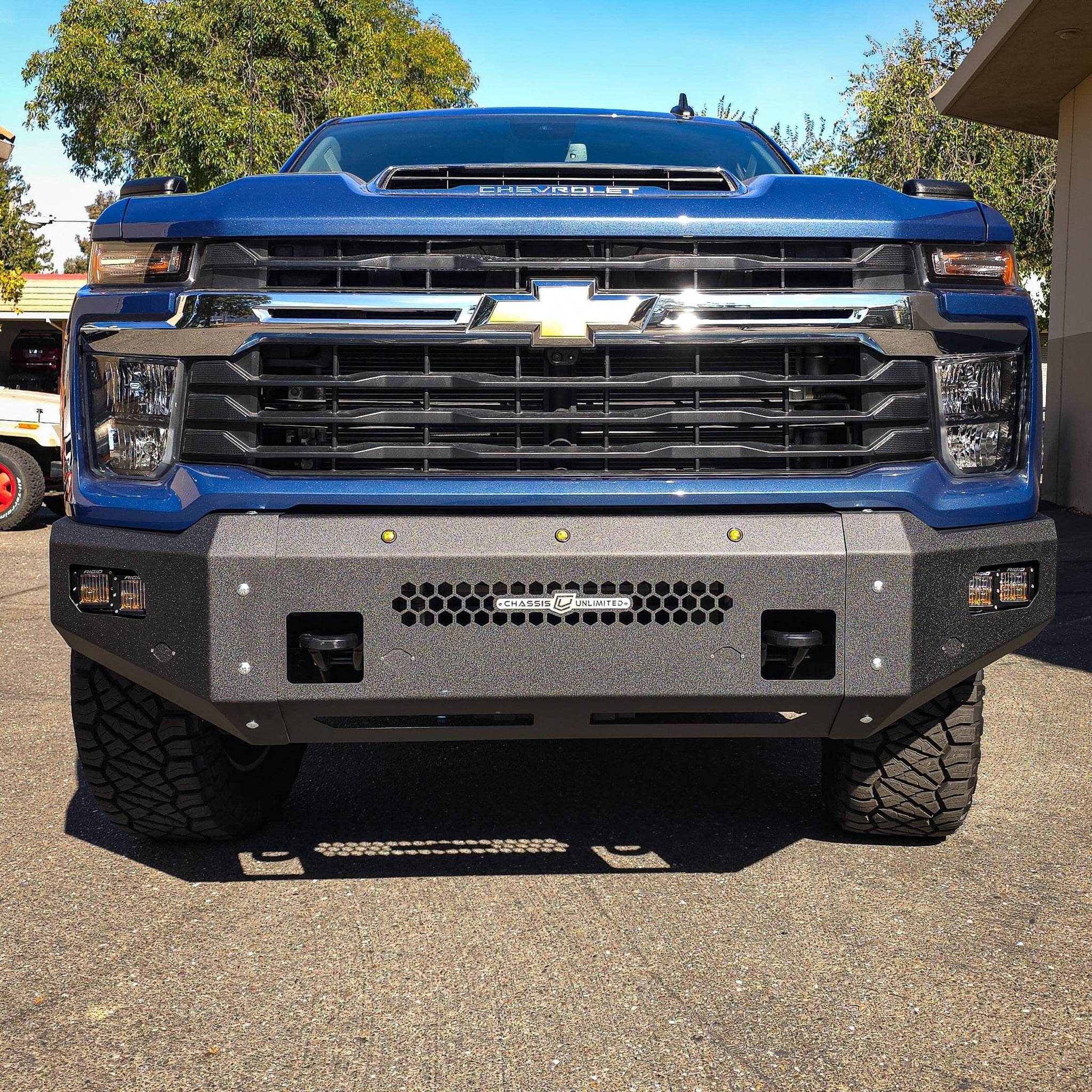 Chassis Unlimited Inc. 2024+ CHEVY SILVERADO 2500/3500 FUEL SERIES FRONT BUMPER