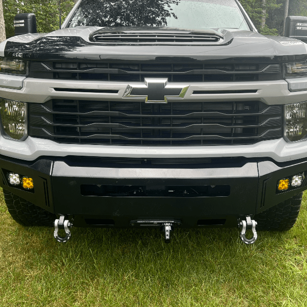 Chassis Unlimited Inc. 2024+ CHEVY SILVERADO 2500/3500 OCTANE SERIES FRONT WINCH BUMPER