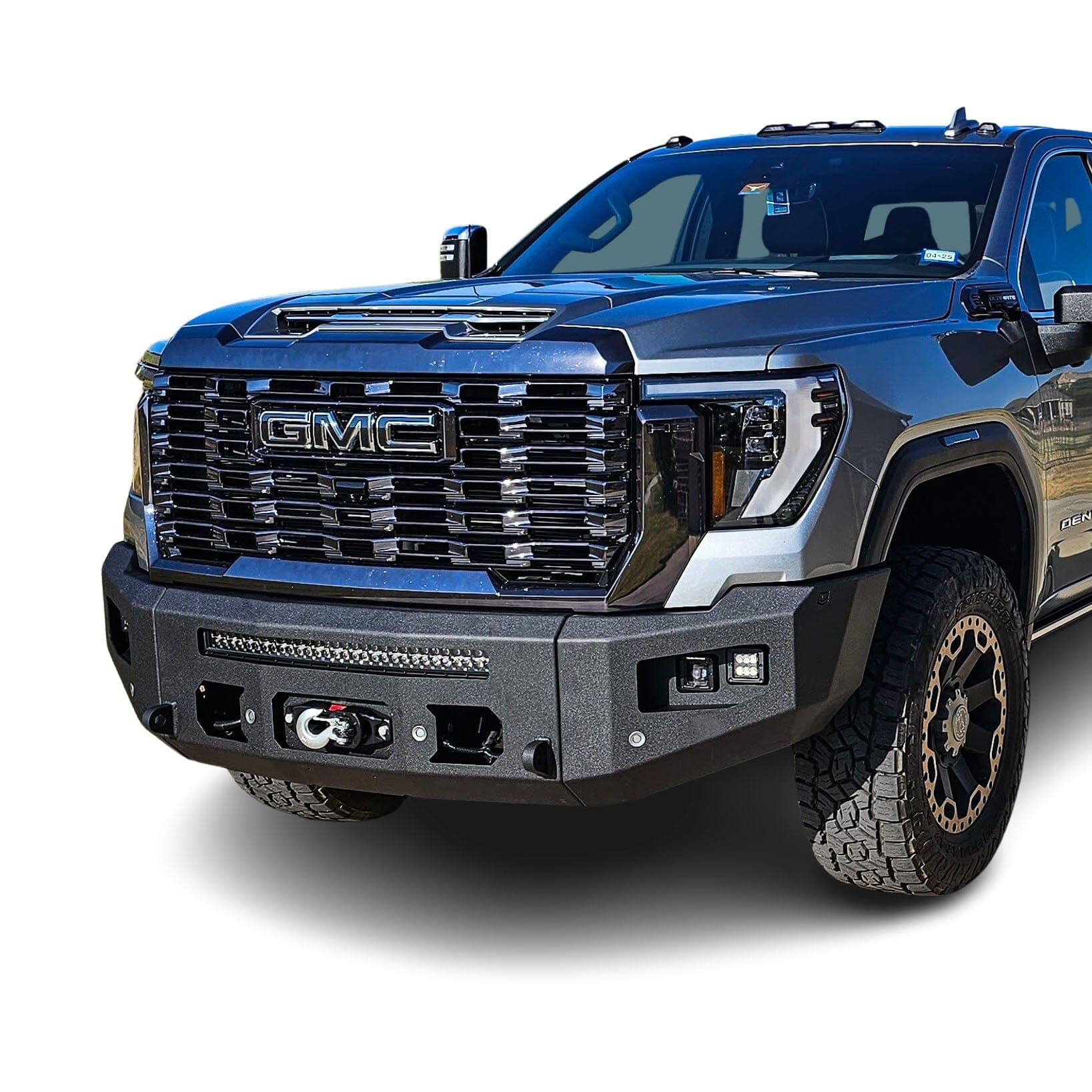Chassis Unlimited Inc. 2024+ GMC SIERRA 2500/3500 ATTITUDE FRONT WINCH BUMPER