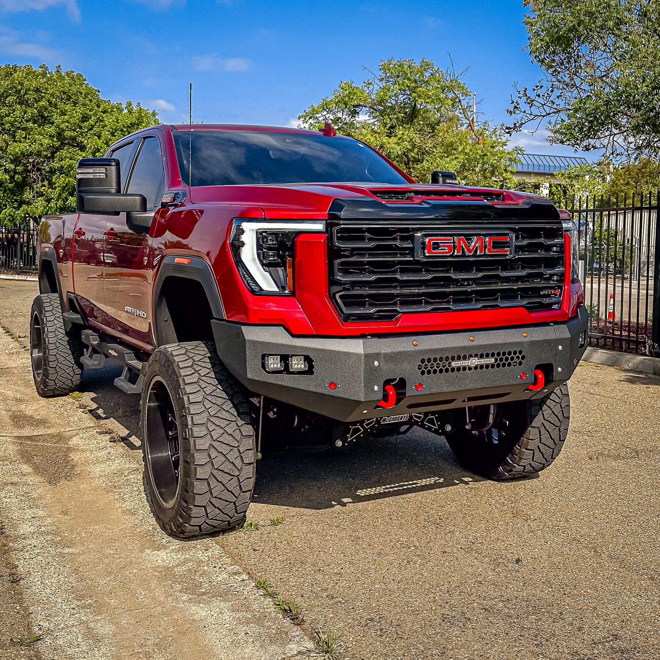 Chassis Unlimited Inc. 2024+ GMC SIERRA 2500/3500 FUEL SERIES FRONT BUMPER