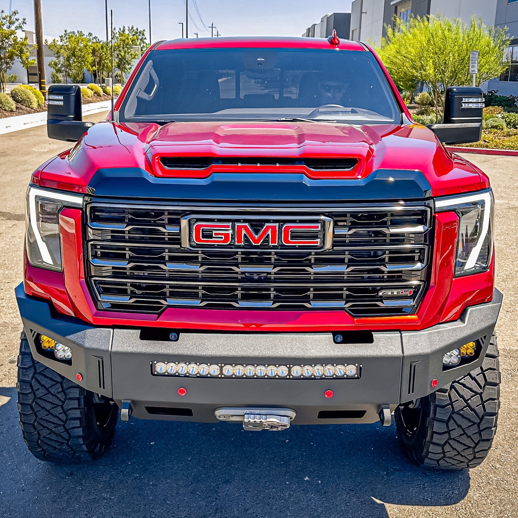 Chassis Unlimited Inc. 2024+ GMC SIERRA 2500/3500 OCTANE SERIES FRONT WINCH BUMPER