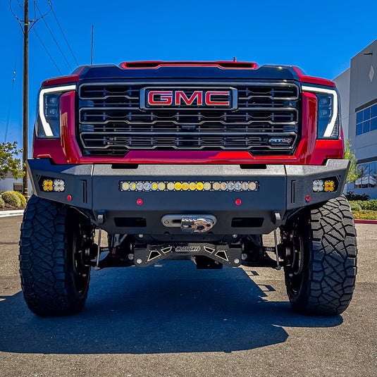 Chassis Unlimited Inc. 2024+ GMC SIERRA 2500/3500 OCTANE SERIES FRONT WINCH BUMPER