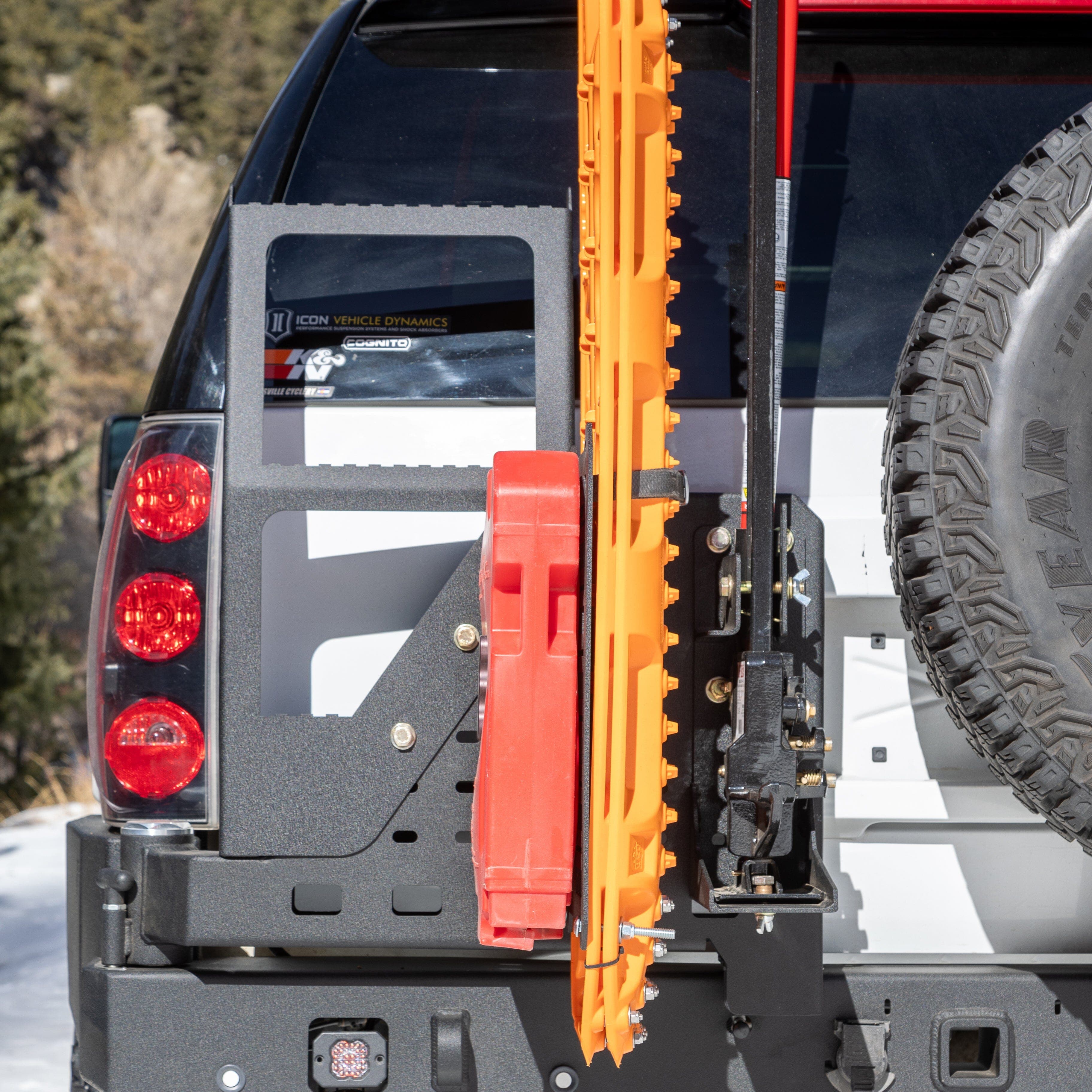 Chassis Unlimited Inc. HI-LIFT JACK MOUNT - FITS SWING OUT BUMPERS