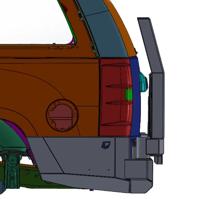 Chassis Unlimited Inc. LADDER - FITS SWING OUT BUMPERS