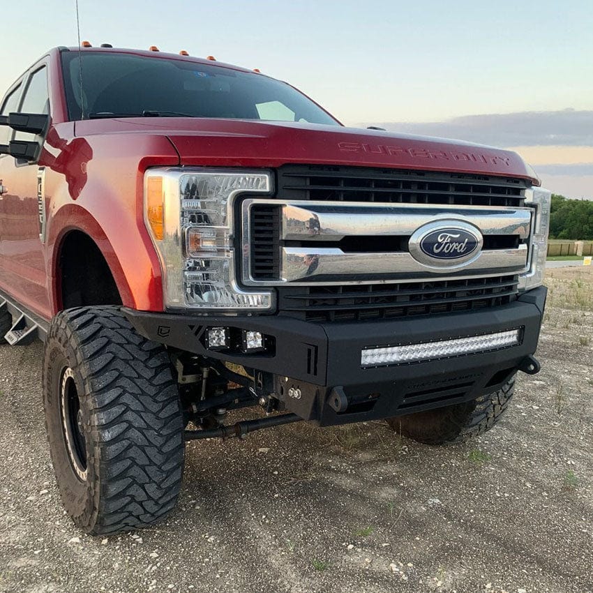 Chassis Unlimited Inc. Motor Vehicle Exhaust 2017-2022 FORD SUPERDUTY F250/F350 OCTANE SERIES FRONT BUMPER