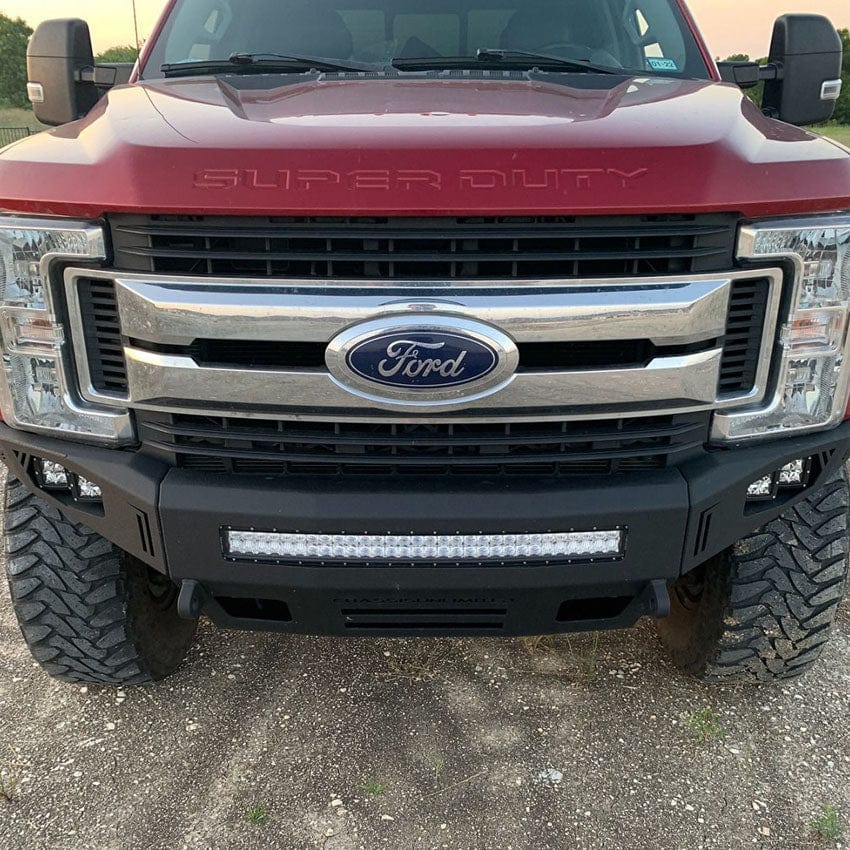 Chassis Unlimited Inc. Motor Vehicle Exhaust 2017-2022 FORD SUPERDUTY F250/F350 OCTANE SERIES FRONT BUMPER