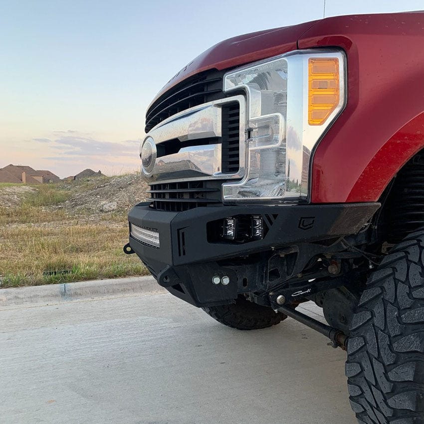 Chassis Unlimited Inc. Motor Vehicle Exhaust 2017-2022 FORD SUPERDUTY F250/F350 OCTANE SERIES FRONT BUMPER