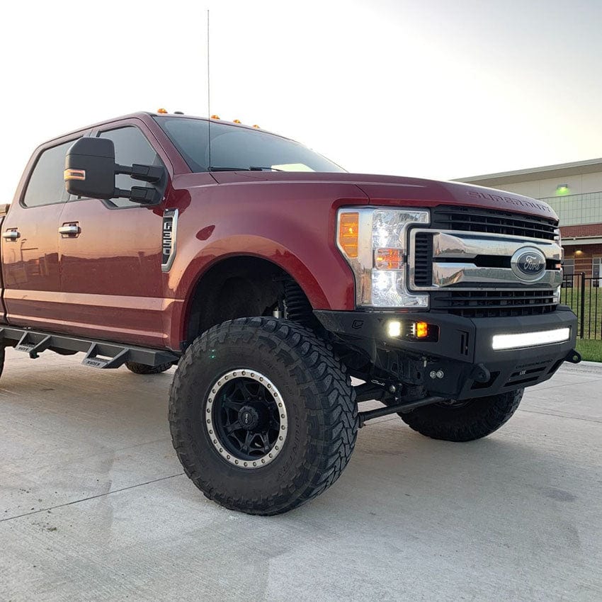 Chassis Unlimited Inc. Motor Vehicle Exhaust 2017-2022 FORD SUPERDUTY F250/F350 OCTANE SERIES FRONT BUMPER