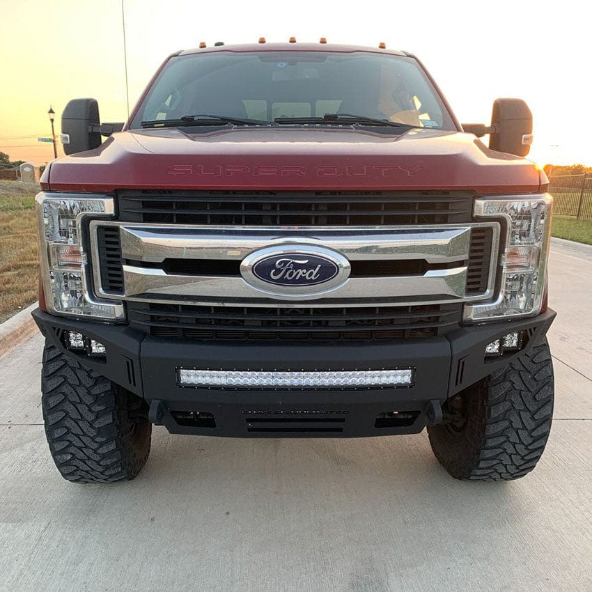 Chassis Unlimited Inc. Motor Vehicle Exhaust 2017-2022 FORD SUPERDUTY F250/F350 OCTANE SERIES FRONT BUMPER