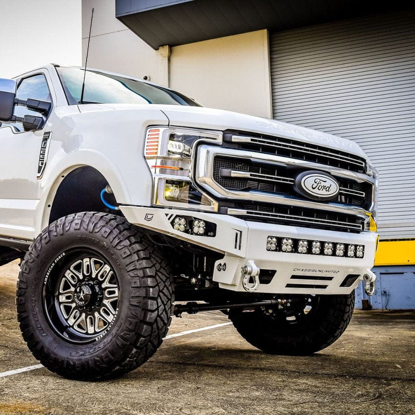 Chassis Unlimited Inc. Motor Vehicle Exhaust 2017-2022 FORD SUPERDUTY F250/F350 OCTANE SERIES FRONT BUMPER