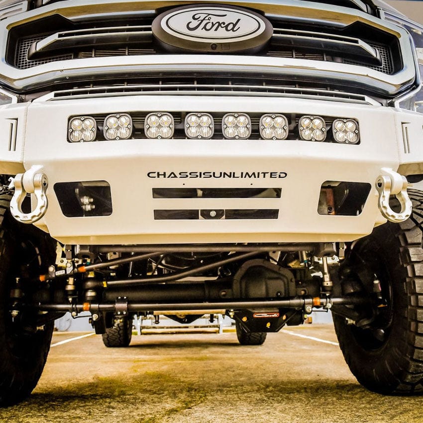 Chassis Unlimited Inc. Motor Vehicle Exhaust 2017-2022 FORD SUPERDUTY F250/F350 OCTANE SERIES FRONT BUMPER