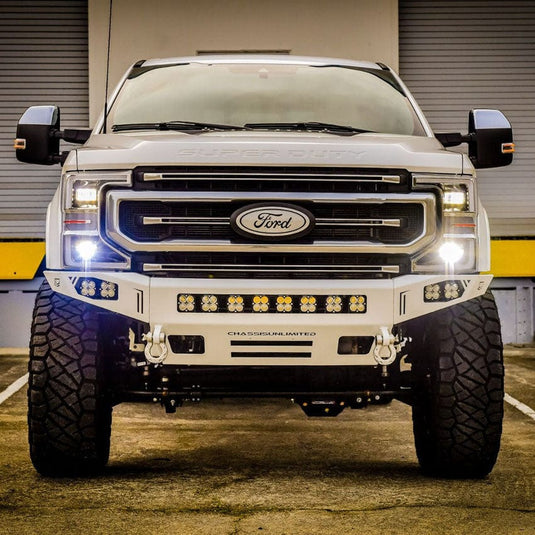 Chassis Unlimited Inc. Motor Vehicle Exhaust 2017-2022 FORD SUPERDUTY F250/F350 OCTANE SERIES FRONT BUMPER