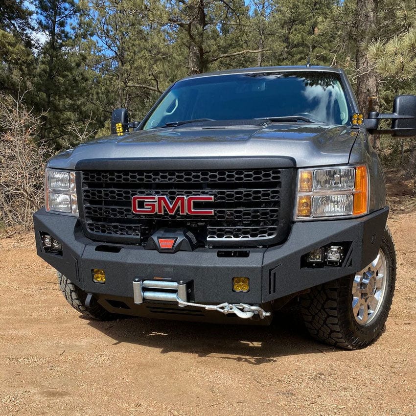 Chassis Unlimited Inc. Motor Vehicle Lighting 2011-2014 GMC 2500HD/3500HD FRONT OCTANE WINCH BUMPER