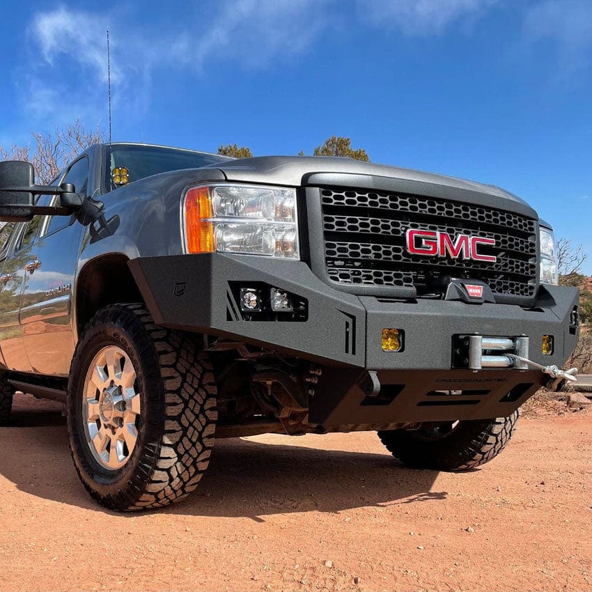 Chassis Unlimited Inc. Motor Vehicle Lighting 2011-2014 GMC 2500HD/3500HD FRONT OCTANE WINCH BUMPER