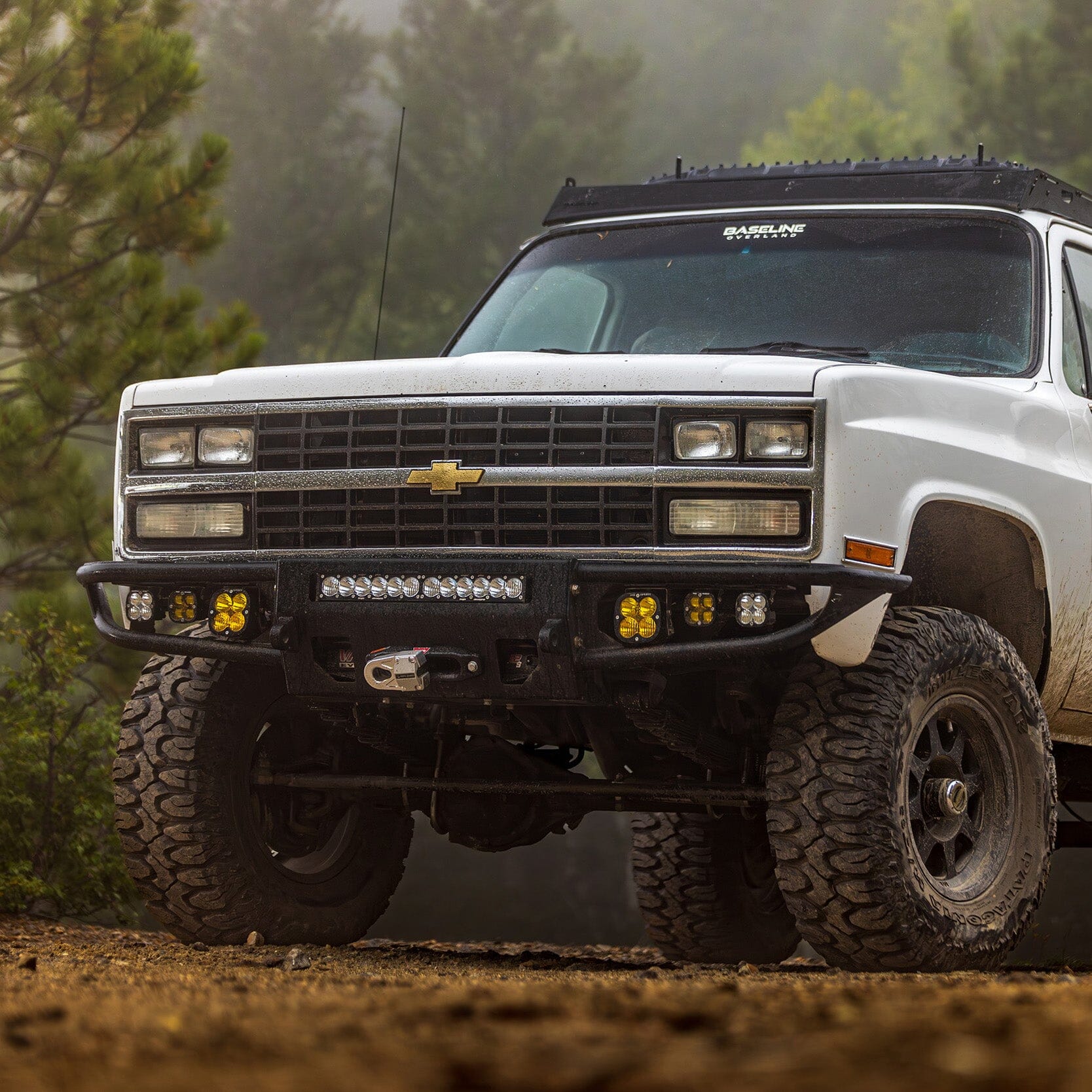 Chassis Unlimited Inc. Motor Vehicle Parts 1973-1991 CHEVY/GM FRONT DIABLO WINCH BUMPER