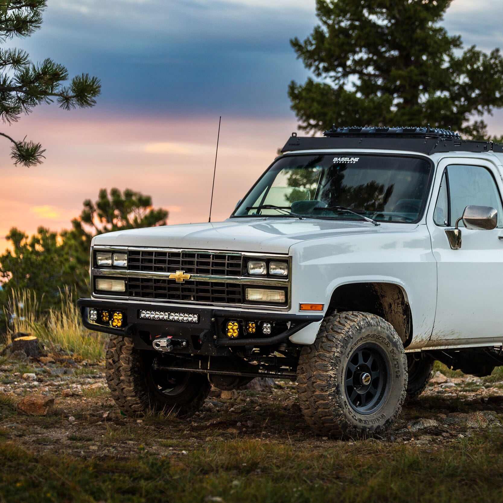 Chassis Unlimited Inc. Motor Vehicle Parts 1973-1991 CHEVY/GM FRONT DIABLO WINCH BUMPER