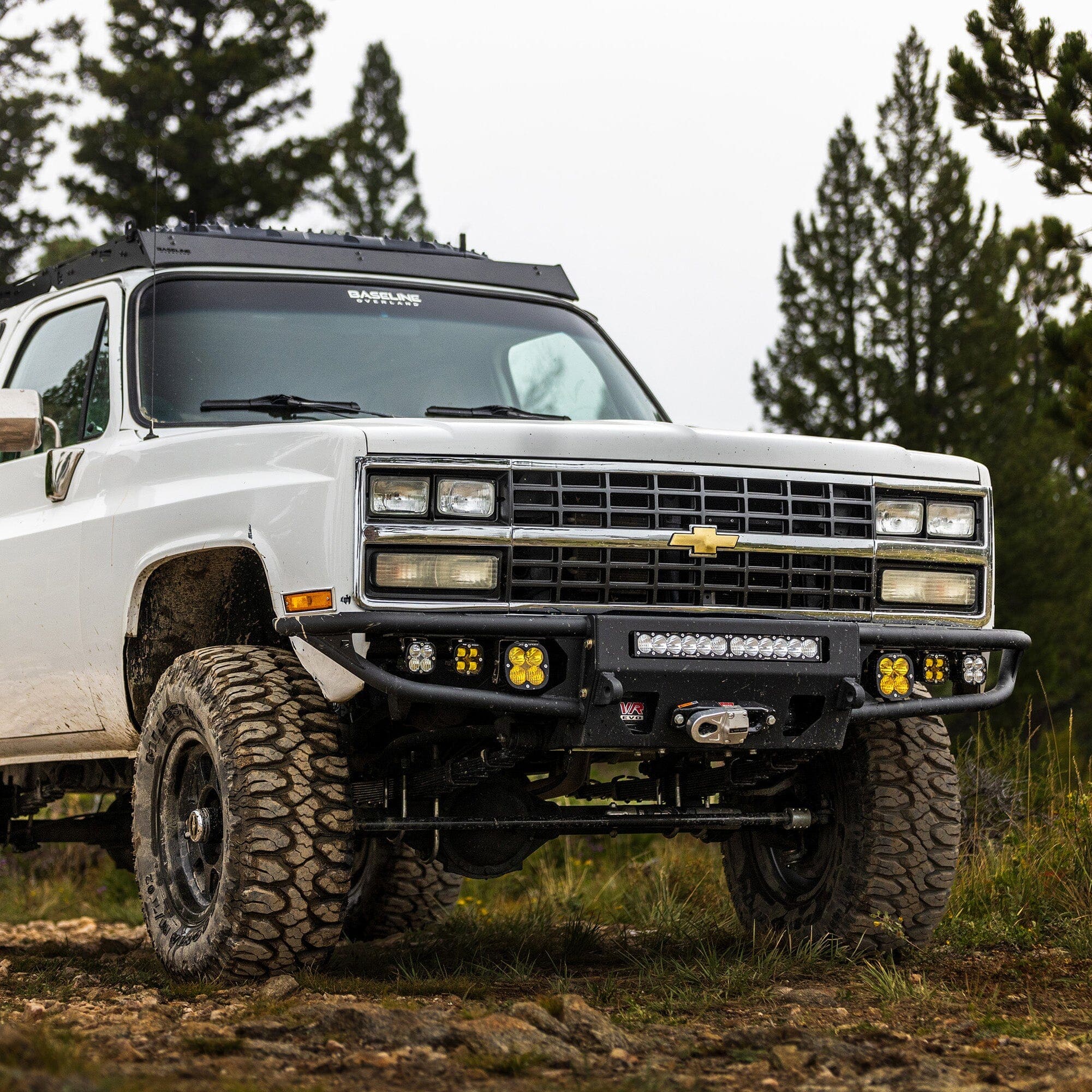 Chassis Unlimited Inc. Motor Vehicle Parts 1973-1991 CHEVY/GM FRONT DIABLO WINCH BUMPER