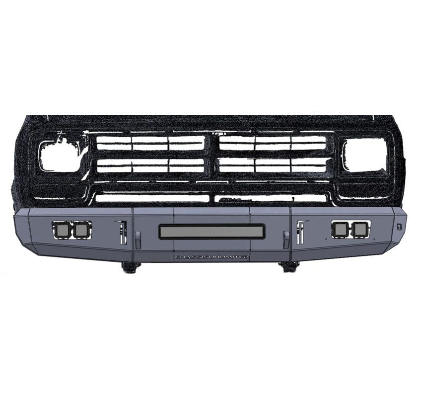 Chassis Unlimited Inc. Motor Vehicle Parts 1989-1993 DODGE RAM 250/350 OCTANE FRONT BUMPER