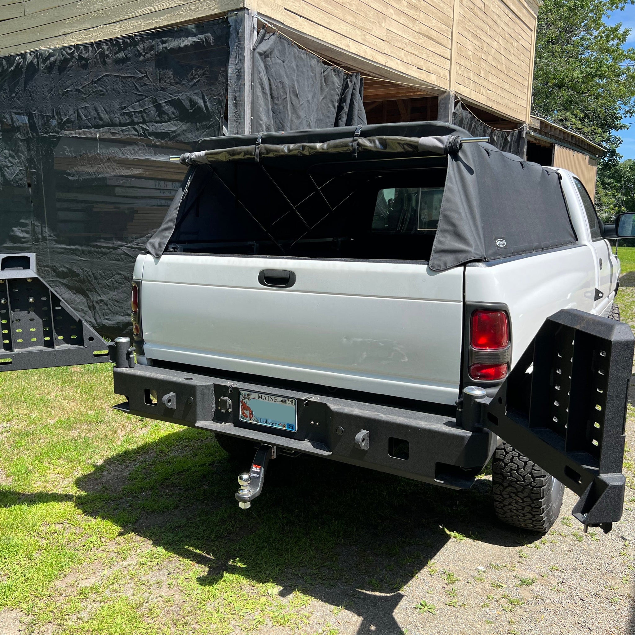 Chassis Unlimited Inc. Motor Vehicle Parts 1994-2002 RAM 1500/2500/3500 OCTANE DUAL SWING OUT REAR BUMPER