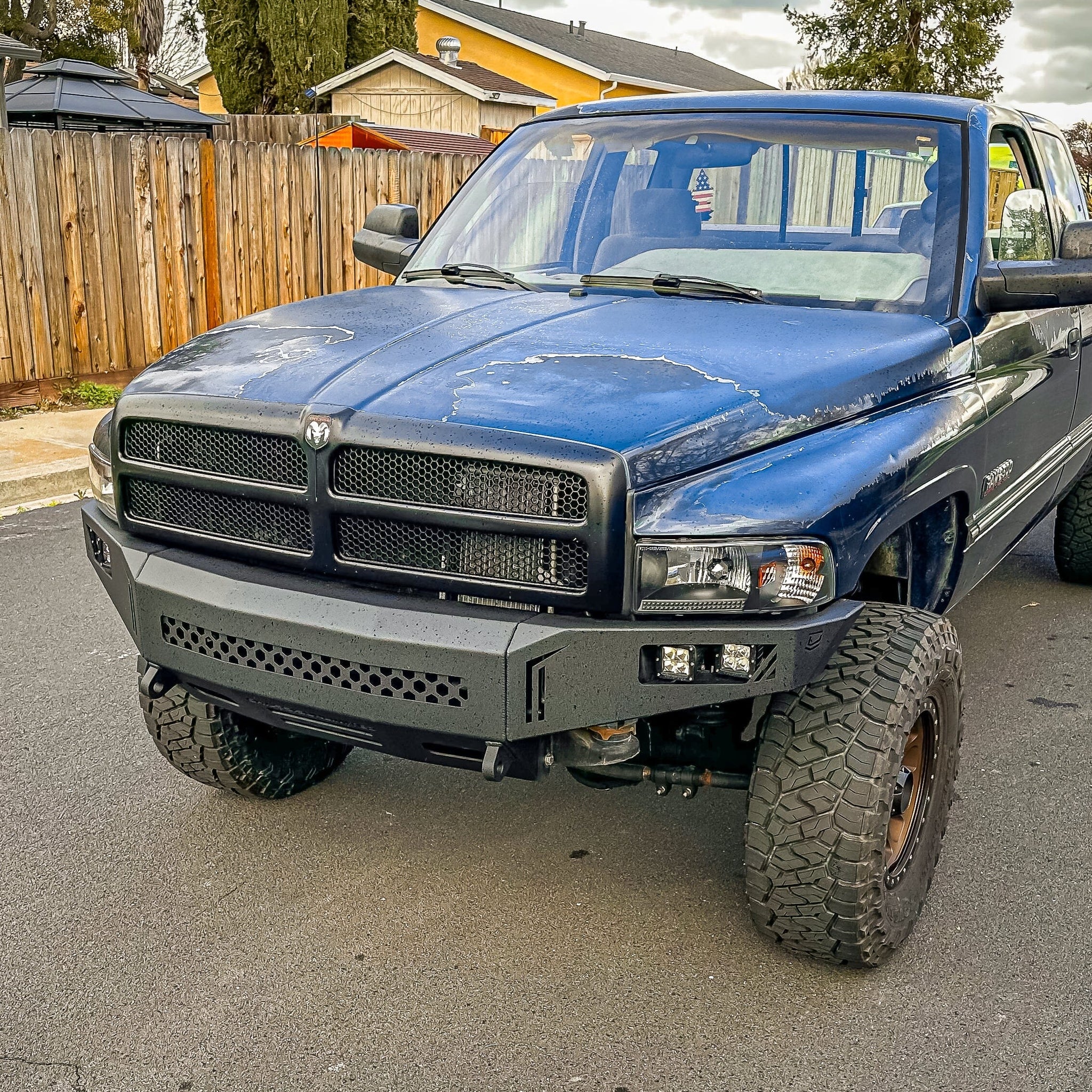 Chassis Unlimited Inc. Motor Vehicle Parts 1994-2002 RAM 1500/2500/3500 OCTANE SERIES FRONT BUMPER