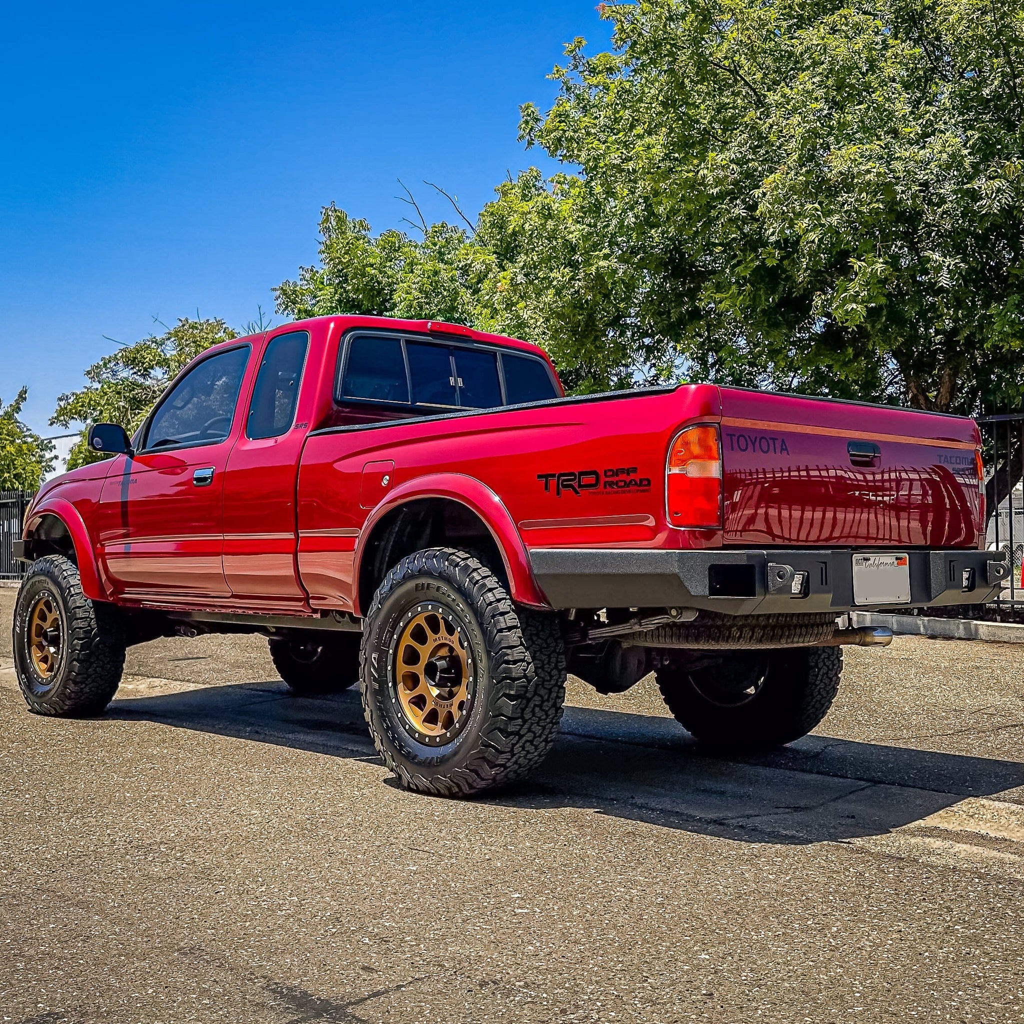 Chassis Unlimited Inc. Motor Vehicle Parts 1995-2004 TOYOTA TACOMA HIGH CLEARANCE REAR BUMPER