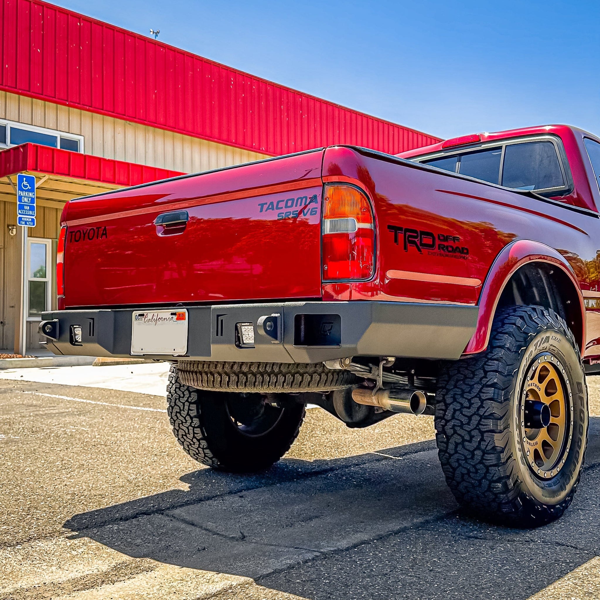 Chassis Unlimited Inc. Motor Vehicle Parts 1995-2004 TOYOTA TACOMA HIGH CLEARANCE REAR BUMPER