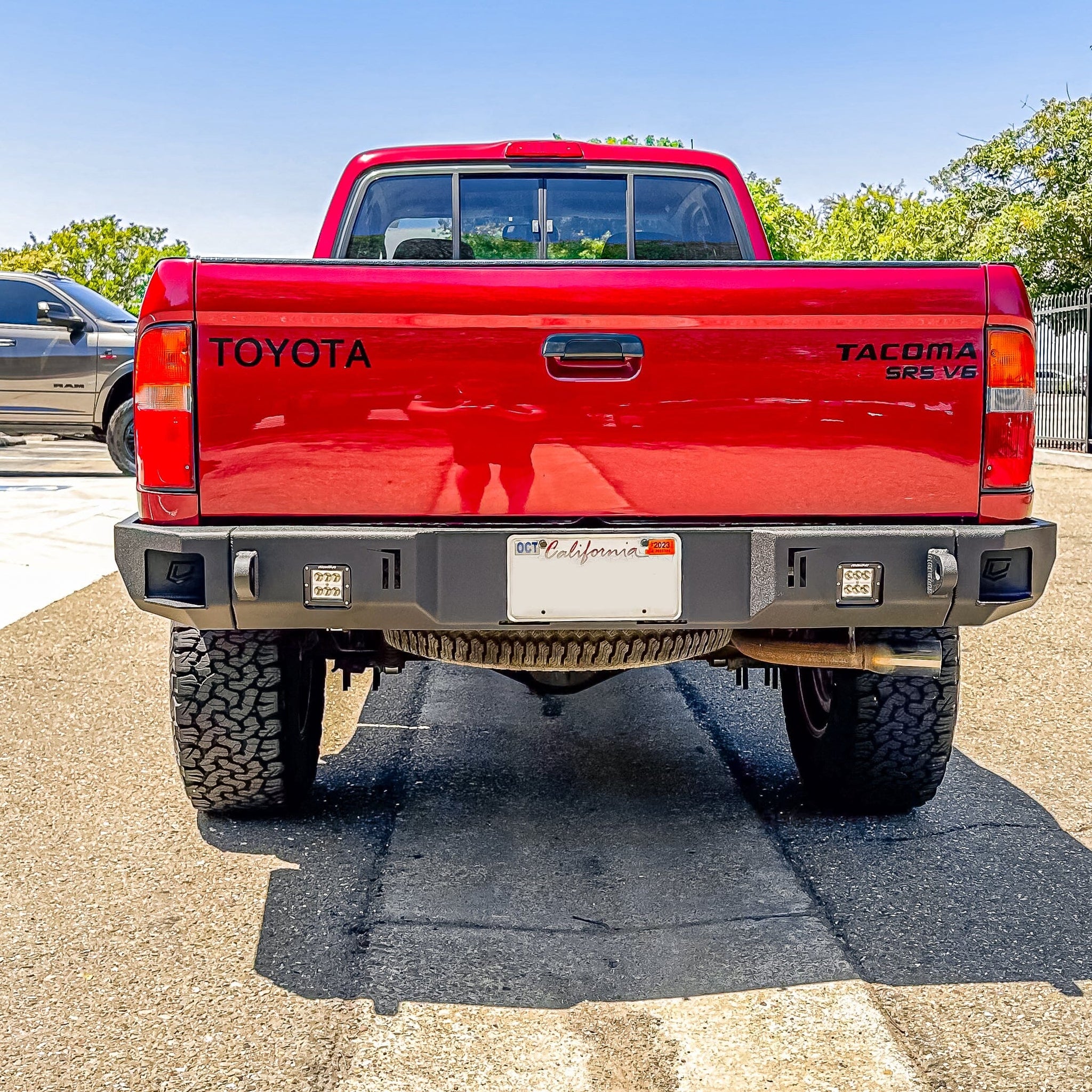 Chassis Unlimited Inc. Motor Vehicle Parts 1995-2004 TOYOTA TACOMA HIGH CLEARANCE REAR BUMPER