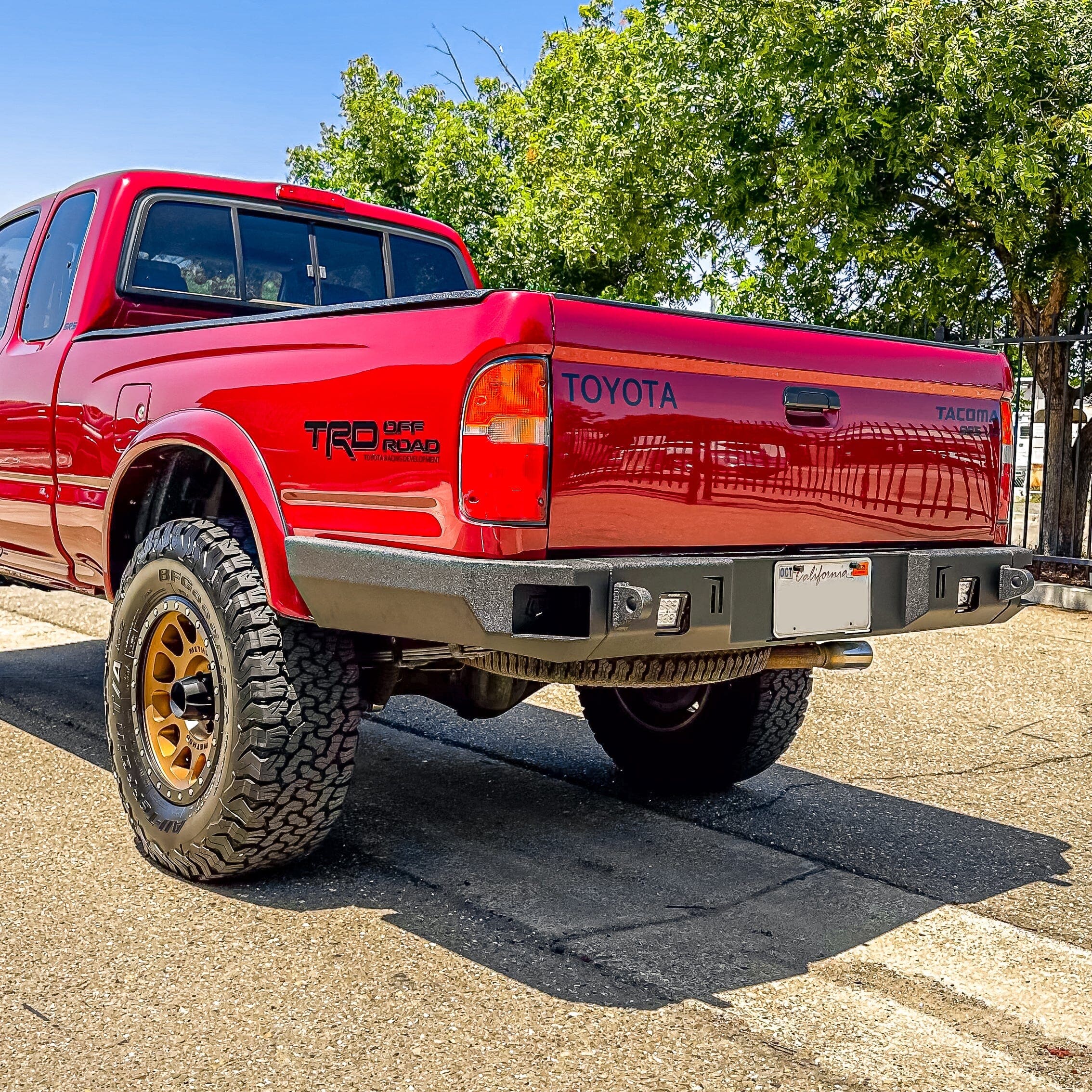 Chassis Unlimited Inc. Motor Vehicle Parts 1995-2004 TOYOTA TACOMA HIGH CLEARANCE REAR BUMPER