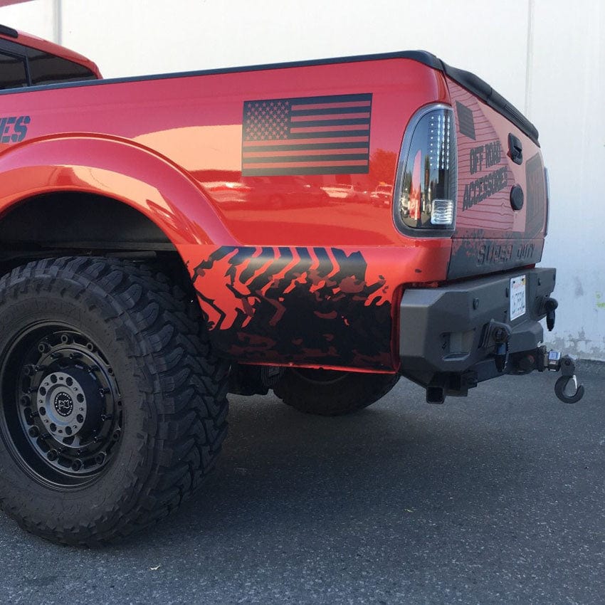 Chassis Unlimited Inc. Motor Vehicle Parts 1999-2016 FORD SUPERDUTY F250/F350 OCTANE SERIES REAR BUMPER