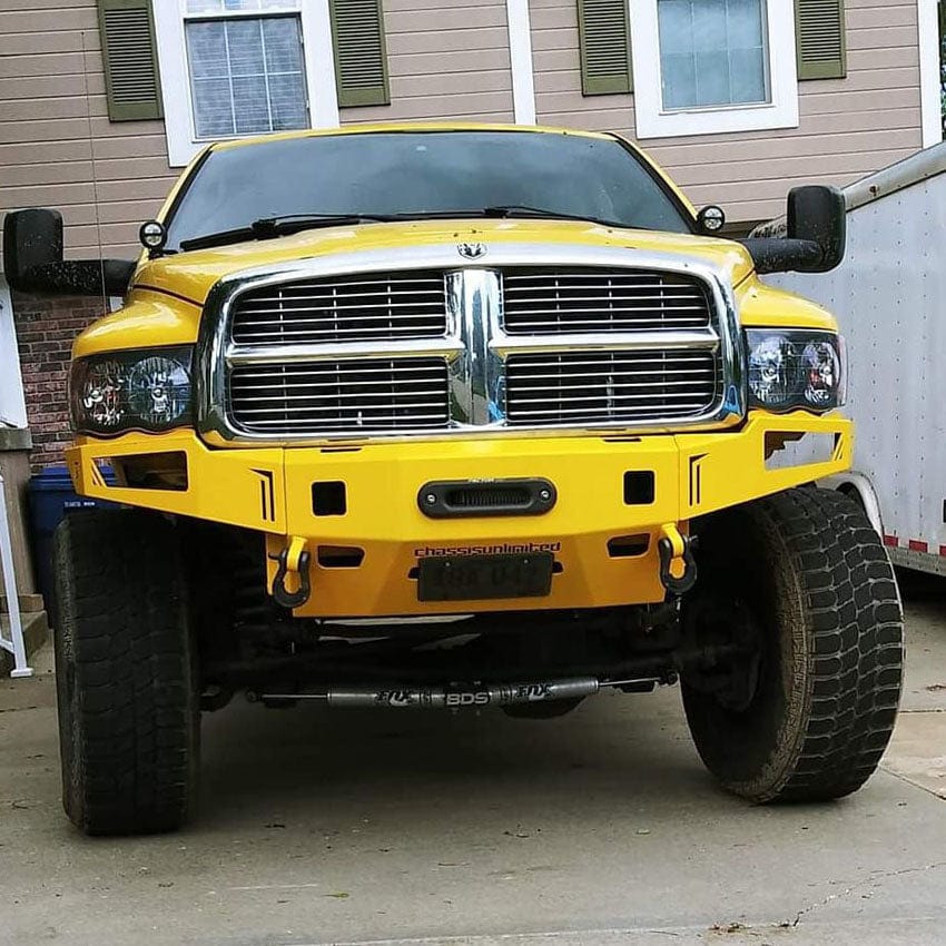 Chassis Unlimited Inc. Motor Vehicle Parts 2003-2005 RAM 2500/3500 OCTANE SERIES FRONT WINCH BUMPER