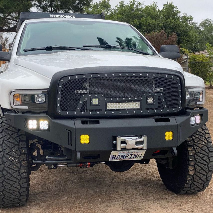 Chassis Unlimited Inc. Motor Vehicle Parts 2003-2005 RAM 2500/3500 OCTANE SERIES FRONT WINCH BUMPER